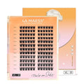 LA MAESII 144Pcs Lash Clusters, Volume Eyelash Clusters,10-14mm Individual Lashes Eyelash Extension,Large Tray(PL01)
