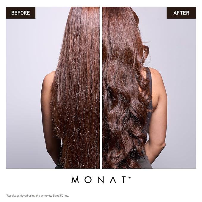 MONAT BOND IQ™ Fortifying Shampoo – Strengthening & Repairing Cleanser with Biomimetic Peptide Technology, Lupin Protein & Baobab Extract for Smoother, Shinier, Stronger Hair - 237 ml / 8 fl.