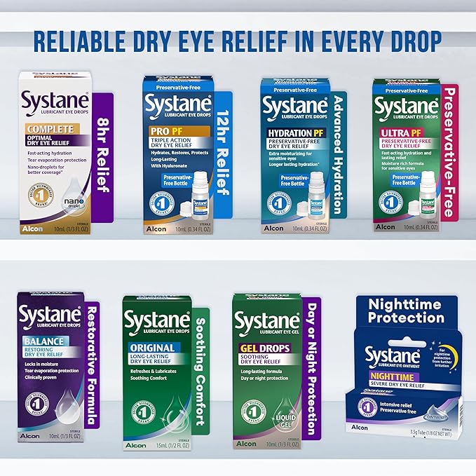 Systane Complete Lubricant Eye Drops, 10 ml