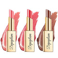 Depuplum Pink Red Brown Lipstick Set for Women Shimmer Tinted Lip Balm Hydrating Moisturizing Lipstick Cruelty Free Lip Makeup, ZG107/108/117