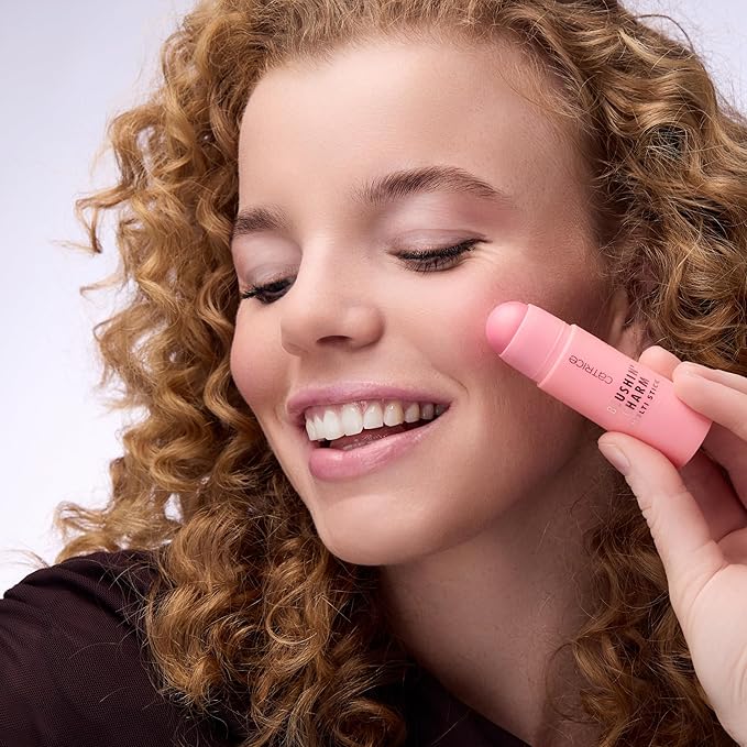 Catrice | Blushin' Charm Multi Stick | Creamy, Multi-Use Blush & Lip Tint | Buildable Dewy Finish | Vegan & Cruelty Free (040 | Sparkle Lover)