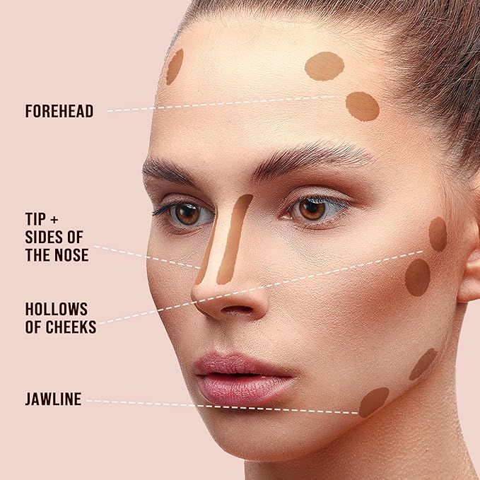 Perfect Cream Contour Stick With Cushion Applicator, Liquid Contour Wand