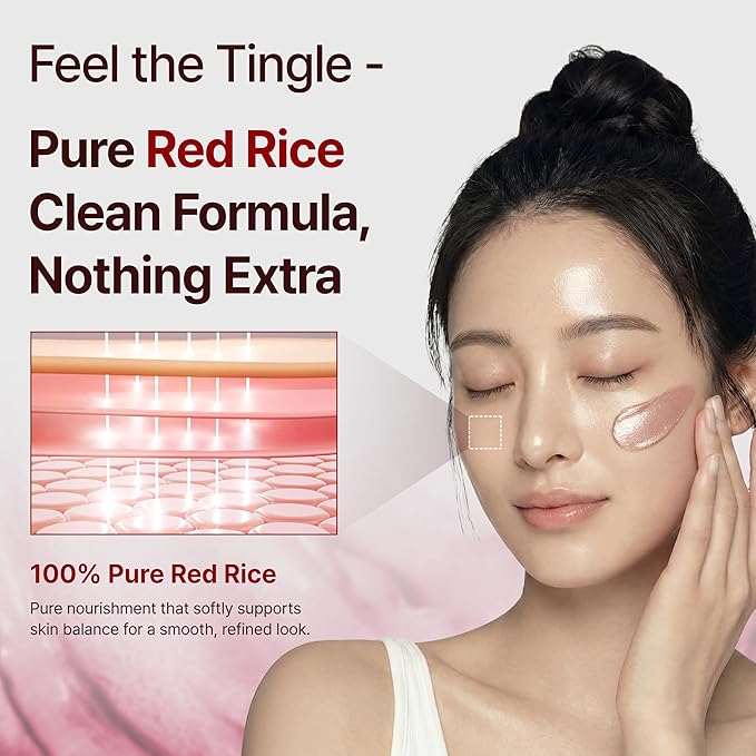 P.CALM Red Rice Bubble Deep Mask | Uneven Tone & Brightening Care, Carbonated Water & Red Rice Ferment for Smooth, Clean Skin, Clay Wash-Off Pack | Korean Skincare, 90g / 3.17 oz