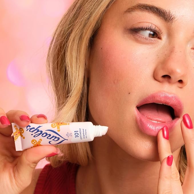 Lanolin 101 Multipurpose Ointment - Lanolin Lip Balm & Healing Ointment for Skin Barrier Repair - Moisturizer for Dry Lips, Cuticles & Elbows - No Petroleum Formula - Gingerbread (0.35 oz)