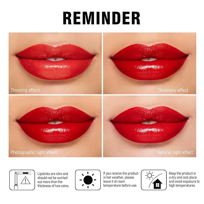 MAKI YIKA Moisture Purple Lipstick for Women Hydrate Tinted Lip Balm for Mother's Day Dry Cracked Lips Sheer Lipstick Lip Tinted Glossy Finish,MA068 Rose Love