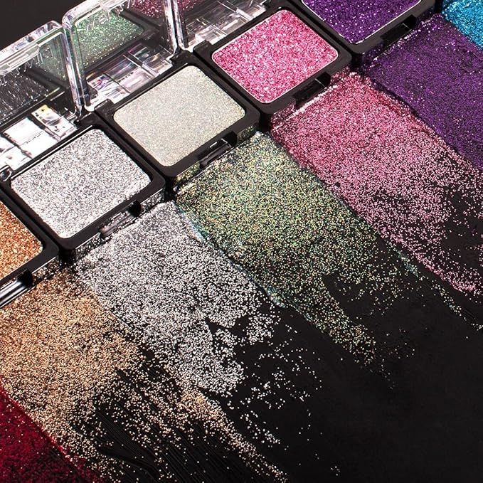 wet n wild Color Icon Glitter Eyeshadow Shimmer Spiked (Pack of 2)