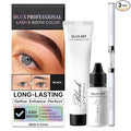 Korean Eyebrow Color Kit Black– Professional Brow Color for Women, Eyebrow Color for Natural Looking Brows, Long-Lasting Brow Color for Salon & Home