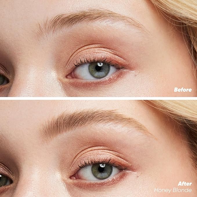 Kosas Brow Pop Eyebrow Pencil – Brow Pencil with Spoolie, Honey Blonde