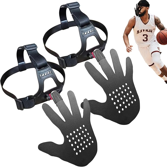 3D Hand-in-Face Basketball Training Mask, 2nd Gen with Moisture Wicking Sponge & Adjustable Strap, Enhance Shooting Accuracy Under Pressure for All Ages