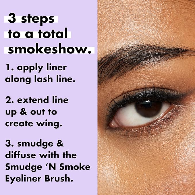 e.l.f. Smoky Kohl Eyeliner, Eye Pencil For Creating Long-Lasting, Bold, High-Pigmented Makeup Looks, Vegan & Cruelty-Free, Beige Flag