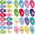Timgle 160 Pcs Adhesive Eye Patches for Kids Girls 16 Styles Toddler Eye Patches Bulk Latex Free Light Blocking Fun Cute Designs Cotton Adhesive Bandages for Kids Toddler Girls Boys