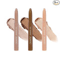 ColourPop Sparkling Neutrals Shadow Stix Makeup Kit - Shimmer Eyeshadow Make Up Set - Vegan & Cruelty-Free Cream Eyeshadow Sticks with High-Pigment & Metallic Finishes (3 Count)