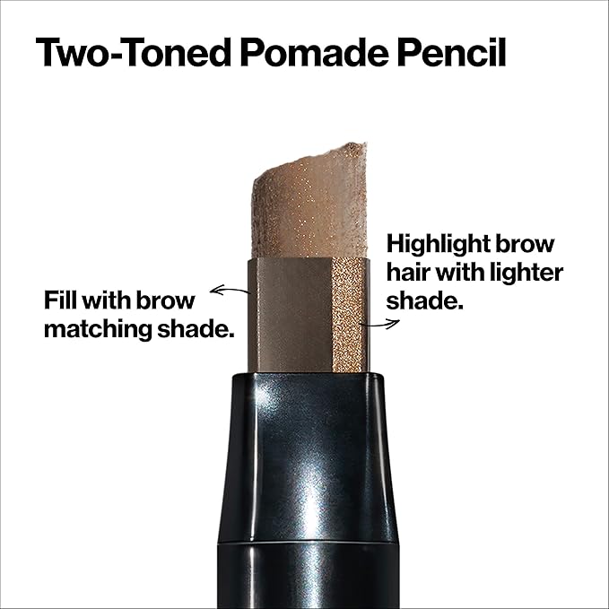 Revlon Colorstay Browlights Pencil, Eyebrow Pencil & Brow Highlighter, 0.55 Lb, Soft Brown