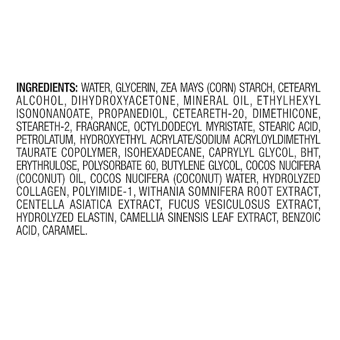 Jergens Natural Glow +FIRMING Body Lotion, Fair to Medium Skin Tone, 7.5 Ounce Sunless Tanning Daily Moisturizer with Collagen and Elastin. Helps to Visibly Reduce Cellulite