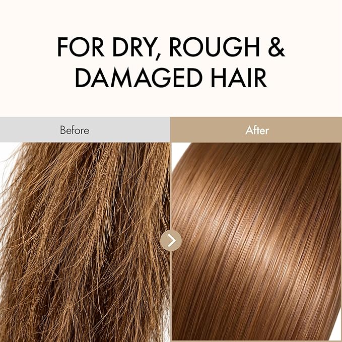 ANILLO Black Tea Nourishing Hair Essence with Green Tea Oil, Protein & Biotin for Nourishment and Shine - Creamy Woody Scent, Vegan, Paraben-Free 50ml / 1.69 fl. Oz