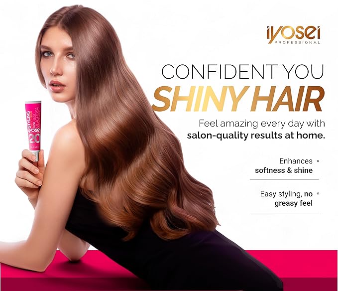 Professional Miracle Hair Silk No. 20 – Anti-Frizz Leave-In Hair Silk Serum for Dry & Damaged Hair | Frizz Control, Hydration & Satin Shine Finish – 50 ml