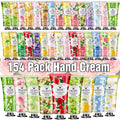 VISCOO 154 Pack Hand Cream Gifts Set for Women, Teacher Appreciation Gift / Graduation Gifts, Moisturizing Mini Hand Lotion Travel Size for Dry Cracked Hands, Birthday Gift