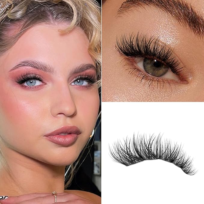 LA MAESII 120Pcs Clear Band Lash Clusters 10-14mm Natural Look Cluster Eyelashes Resuable Invisible Band Individual Cluster Lashes(133)