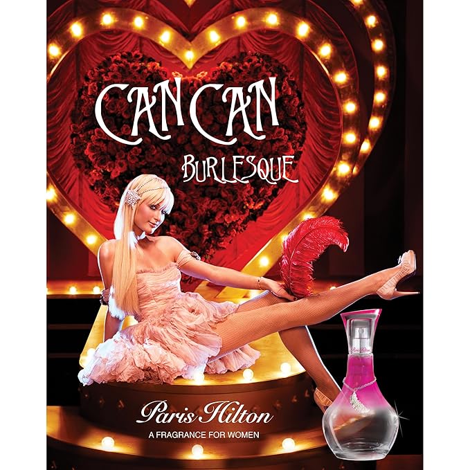 Paris Hilton Can Can Burlesque Body Mist Fragrance for Women | Playful and Flirtatious | Fruity and Floral Scent With Notes of Clementine, Nectarine, Cassis, Raspberry, and Wild Orchid | 8 Oz