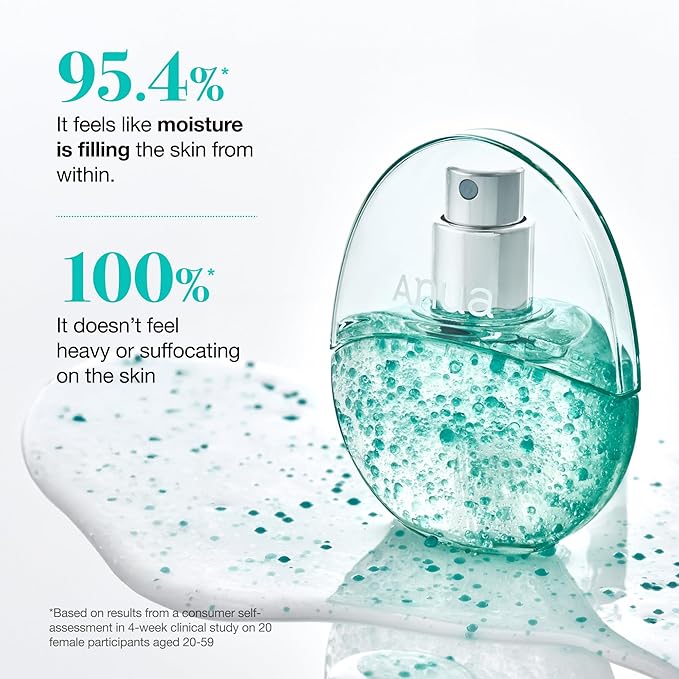 ANUA PDRN Collagen Glow Facial Serum Spray, Hydrating Face Mist, Hyaluronic Acid, dewy glass finish, All Skin Types, Instant Plumping Hydration, Firming Care, Korean Skincare, 1.01 fl oz
