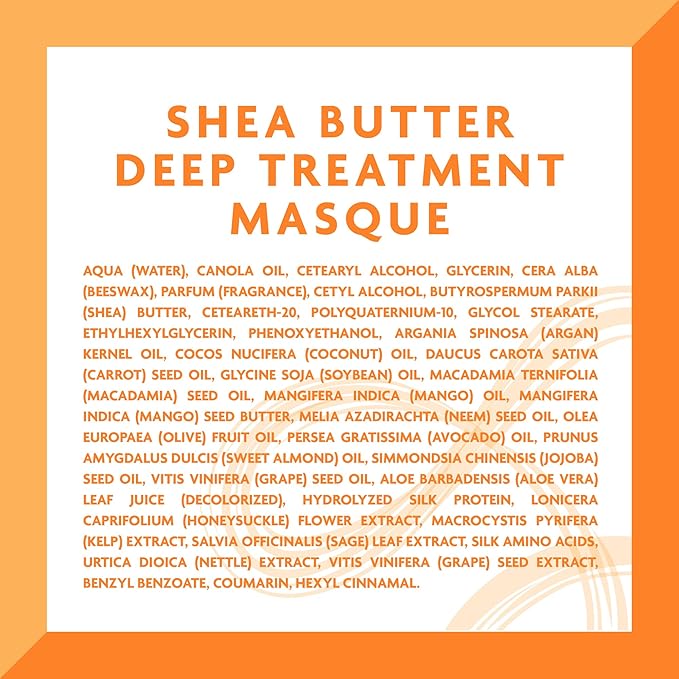 Cantu Deep Treatment Masque with Shea Butter for Natural Hair, 12 oz