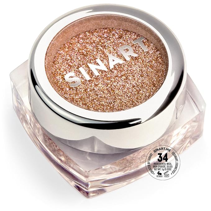 Glitter Eyeshadow, Eye Makeup, Eyeshadow Powder Glitter, STAR POWDER Shine and shimmer, NO Animal Testing & Cruelty Free 1g/ 0.03OZ (34)