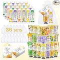 KONEUK 36 Pack Hand Cream Bulk and Lip Balm Bulk Sets, Mothers Day Gifts, Thank You Gifts and Birthday Gifts with Thank You Card Organza Bags, Teacher Appreciation Gifts and Nurses Week Gifts