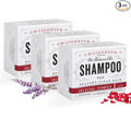 J.R.LIGGETT'S Shampoo Bar - Original Formula, All Natural Solid Shampoo Bar for Hair with Coconut Oil & Castor Oil, Sulfate Free, GMO Free, Gentle Lather and Refreshing, 3.5 oz - 3 Pack