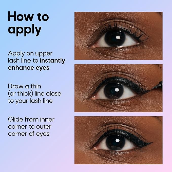 Almay Conditioning Liquid Eyeliner, Longwearing, Waterproof, Hydrating (Packaging May Vary), 30 Navy, 0.03 fl oz