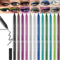 12 Color Eyeliner Pencil Set with Sharpener Waterproof and Long-Lasting Colour Gel Eye Liner Pencils for Women