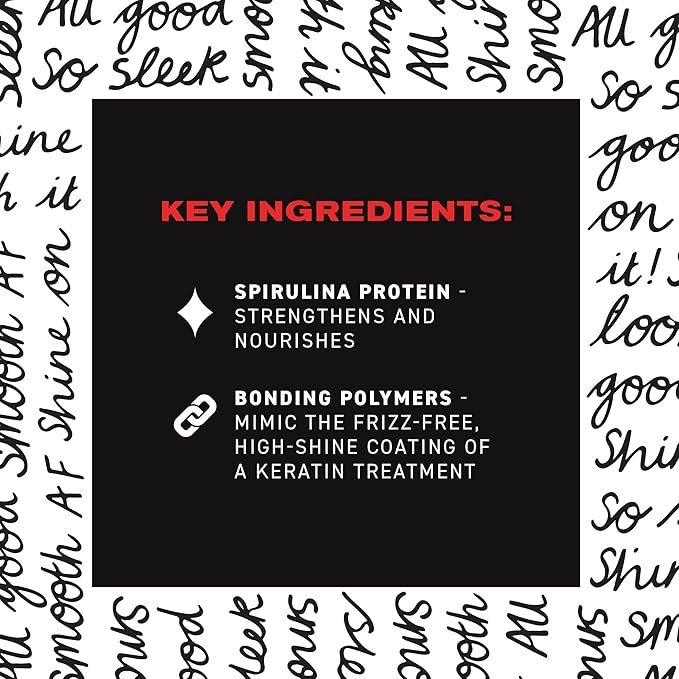 IGK GOOD BEHAVIOR Spirulina Protein Smoothing Spray Travel | 4 Day Keratin Like Treatment + Frizz Control + Heat Protectant | Vegan + Cruelty Free | 2.4 Oz