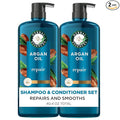 Herbal Essences Argan Oil Repair Shampoo & Conditioner Set, Moisturizes & Smoothes, Paraben-Free, Color-Safe, pH-Balanced, Citrus Scent, 20.2 Fl Oz, 2-Pack