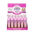 Ruby Kisses Broadway Vita-Lip Clear Lip Gloss (Vitamin E 48 Pack), Ultra-Hydrating & Soothing Formula with Multi-Vitamin Oils, High-Shine Non-Sticky Finish, Healing Lip Balm for Healthy Lips