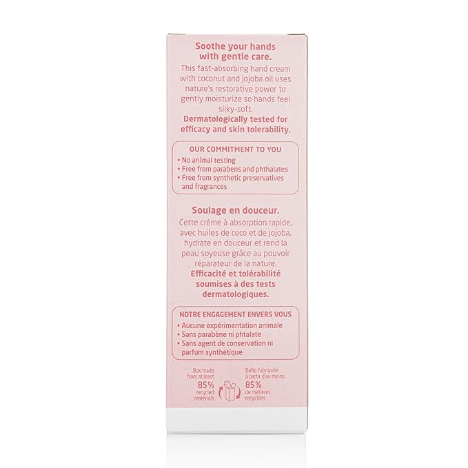 Weleda Unscented Hand Cream, 1.7 Fluid Ounce, Plant Rich Moisturizer with Jojoba, Borage and Coconut Oils
