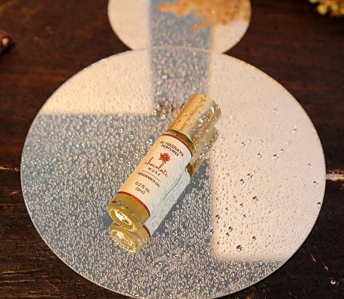 AL-HASNAYN Chocolate musk Fragrance Oil Roll-On Perfume 0.20 fl oz(6ml) |Rollerball perfume |Alcohol free| Long Lasting | Gifts for men women|