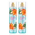 Bodycology Long-Lasting Fragrance Body Mist, Hawaiian Beach, 8 fl oz (Pack of 2)