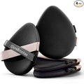4Pcs Makeup Sponge For Foundation Concealer And Powder, Latex Free Blender Sponge For Natural And Easy Makeup Soft Long-lasting And Beginner-friendly, Black