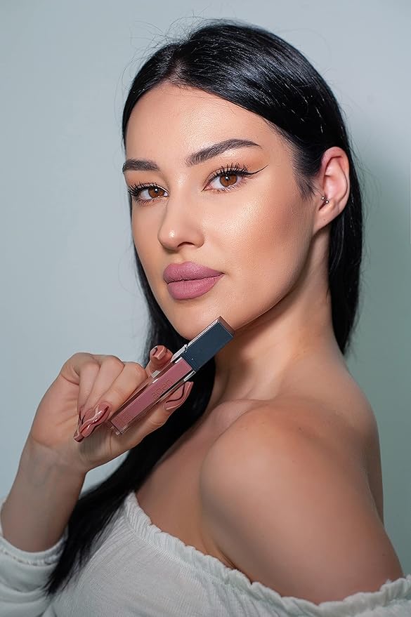 Lipstick for Women & Lip Liner Pencil – Liquid Matte Lipstick Long Lasting – Lip Combo Sets with Lip Stain Long Lasting Waterproof & lip liner stain – Lip Kit Pigmented-Non Smudge-Made in Italy 15