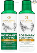 Rosemary Shampoo and Conditioner Set - Sulfate Free Cleanse for Flaky, Dry Scalp - Volume Boost for Thin and Fine Hair - Thickening Salon Professional Formula - For Women and Men - 16 Fl Oz (Set of 2)