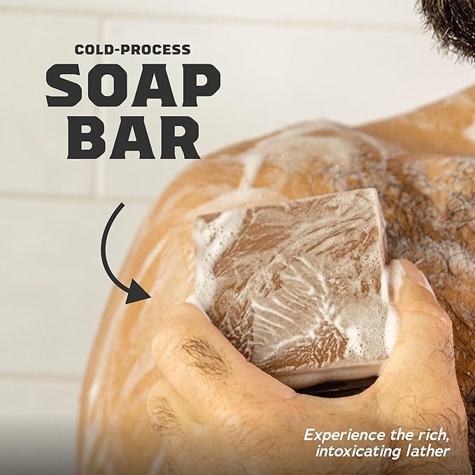 Dr. Squatch Natural Men’s Bar Soap - Cold Process Body Soap Bar with Natural Oils - Gifts for Men - Summer Citrus, Cool Fresh Aloe, Gold Moss, Bay Rum & Pine Tar (5 oz, 5-Pack)