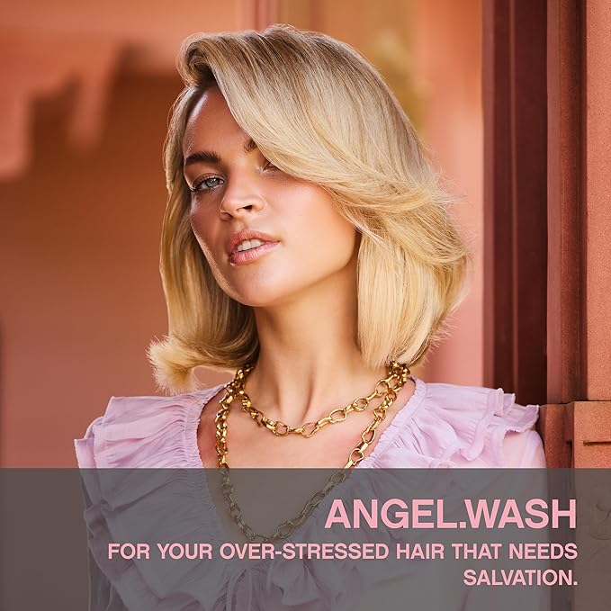 KEVIN.MURPHY ANGEL.WASH - Restorative Shampoo - For Fine Coloured Hair - Colour-Safe Shampoo - With Vitamins & Antioxidants - Sulphate & Paraben Free - 250 ml / 8.4 fl oz (Pack of 2)