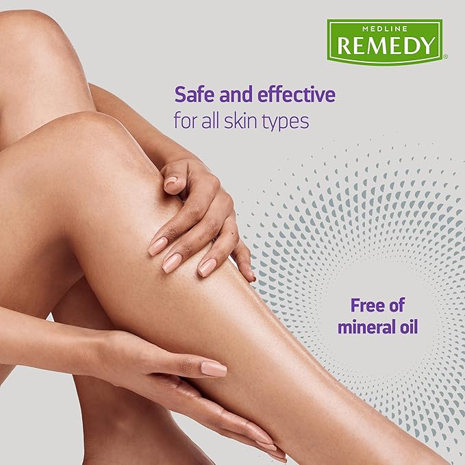 Medline Remedy Specialized Skin Cream, 4 oz., Hydrating and Nourishing Formula for Dry Skin