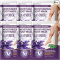 6 Pack Moisturizing Foot Mask,Hydrating Foot Masks for Dry Cracked Feet,Moisturizing Socks Dry Skin Moisturizer for Soft and Smooth Touch Feet,Foot Care Spa Gifts for Women Men Mothers Day Gifts