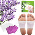 48 Packs Lavender Foot Pads to Feel Better, Relieve Stress & Sleep Better, Suitable for Home or Travel Use