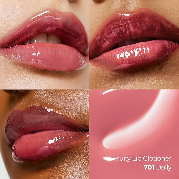Laka Plush Perfect Lip Prep Trio, 10ml/0.33 fl.oz*3ea, Lip Gift Sets for Women, Vivid Color Lip care, Jelly tip for Hygienic Application, Moisture Plumping Conditioner, K-Beauty