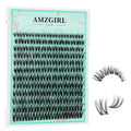 Cluster Lash Extensions 144PCS D Curl Eyelash Clusters with Premium Eyelash Wide Band, Eyelashes Cluster Volume Individual Natural Lashes Cluster(D-Mix,8-18mm)