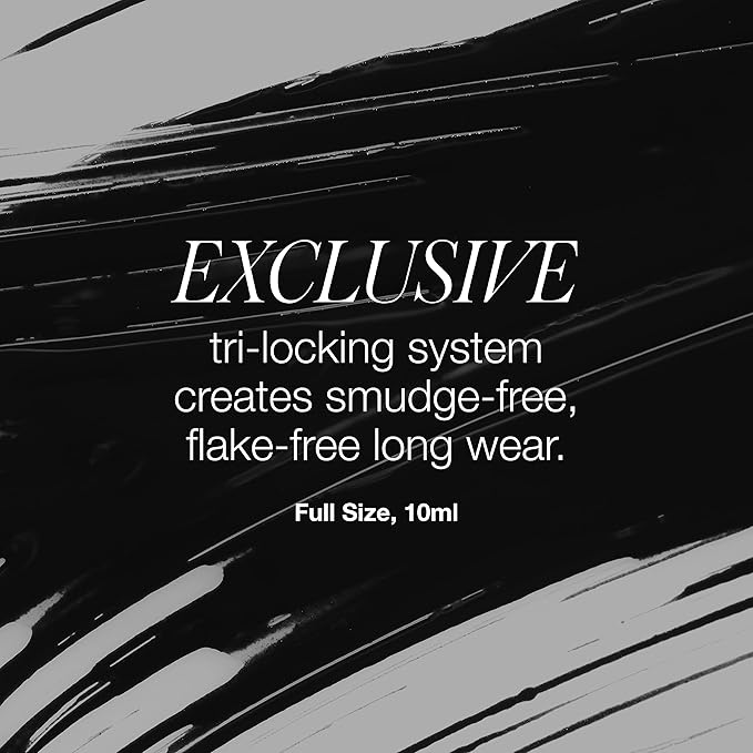 RMS Beauty Straight Up Volumizing Peptide Mascara, Blackest Black - Add Volume, Lift & Nourishment to Lashes - Pro Peptide & Tri-Locking System for Long-Lasting Wear (0.34 fl oz / 10ml)