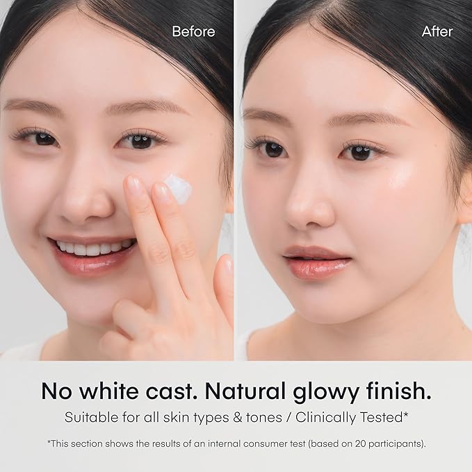 Terez & Honor Sunscreen for Face: Hydrating Face Sunscreen Broad Spectrum SPF 50 with UVA/UVB Protection - Moisturizing, Soothing, Water-Resistant, No-White Cast & Non-Greasy - Korean Sun Care 1.69oz