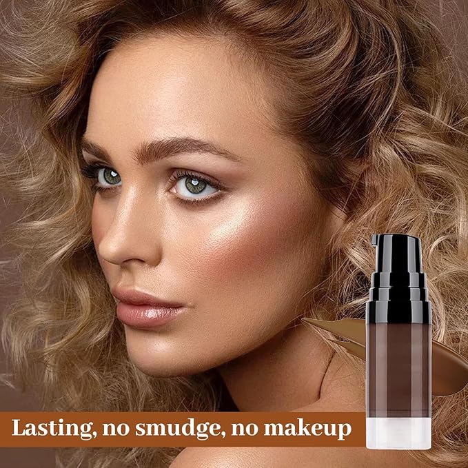 Longwear Waterproof Tinted Brow Gel, 2026 New 3D Eyebrow Gel Smudge-proof Brow Cream Makeup Kit with Brush and Eyebrow Stencils (#04 Blonde)