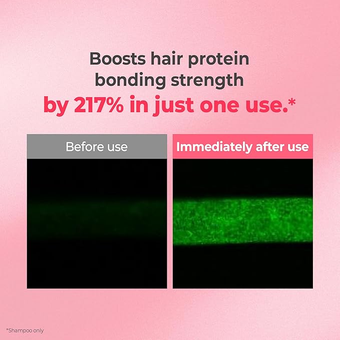 KUNDAL Protein Bonding Hair Care 2-Step Set (Ylang Ylang) - Damage Repair & Bond Strengthening Ritual, Includes Bonding Shampoo (16.9 fl oz) and Treatment (8.4 fl oz), Sulfate-Free & pH Balanced